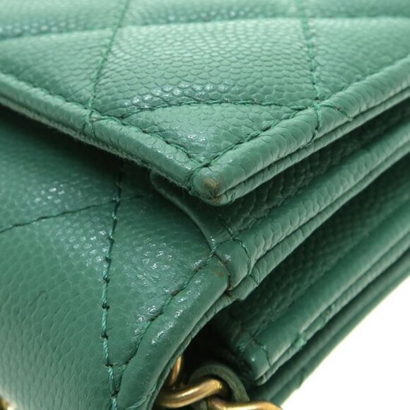 Chanel Caviar Quilted Chain Phone Case - Picture 7 of 9